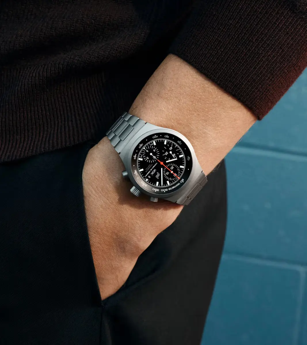 Porsche Design Chronograph 1 - All Titanium Numbered Edition celotitanové hodinky