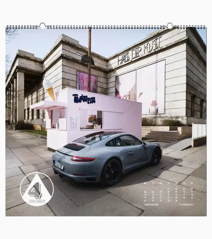 PORSCHE Calendar 2027 “Bonded By The Road. United By Passion” Kalendář nástěnný 2027