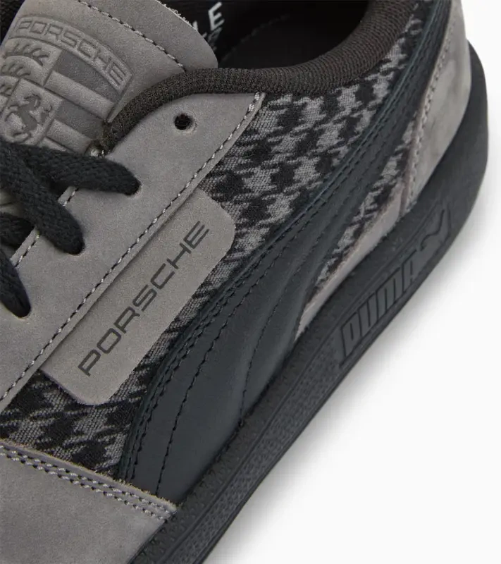 PORSCHE DESIGN 911 Pepita Palermo Sneakers Obuv volnočasová sportovní v retro stylu kostkovaná šedočerná