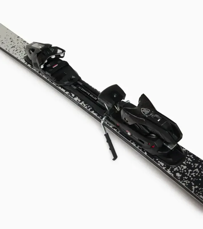 PORSCHE x HEAD 7 Series Adventure skis Sjezdové lyže dynamické slalomové s vázáním a dřevěným jádrem šedočerné
