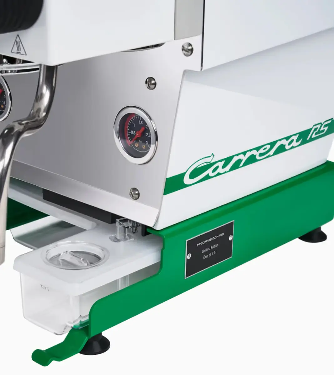 Linea Micra Espresso Machine - Porsche 911 Carrera RS 2.7 - Porsche x La Marzocco Kávovar zelený