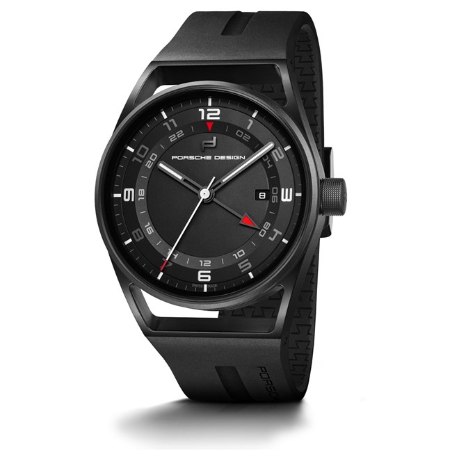 Porsche Design 1919 GLOBETIMER Náramkové hodinky černá all black