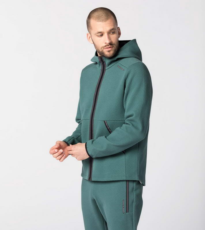 Porsche Design SWEAT HOODIE JACKET bunda zelená