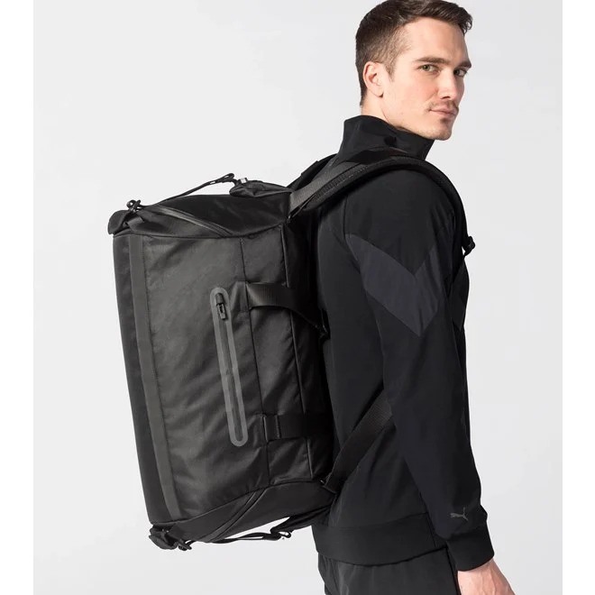 Porsche Design DUFFLE BAG Multifunkční taška 2 v 1 černá black