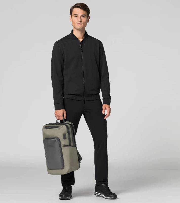 PORSCHE DESIGN Urban Eco Backpack M2 Batoh na záda kompaktní pracovní šedá