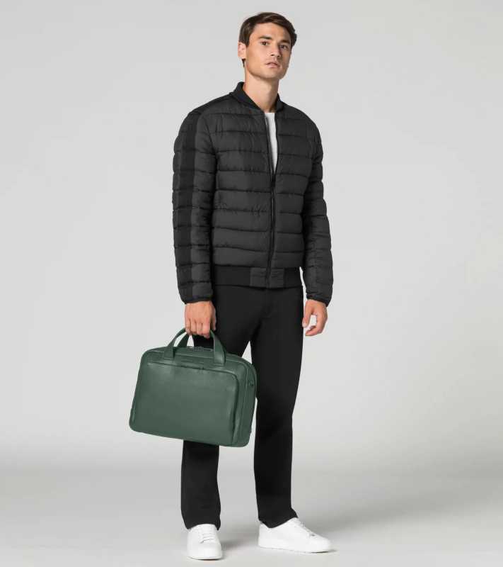 Porsche Design Roadster Leather Briefcase S aktovka kožená zelená