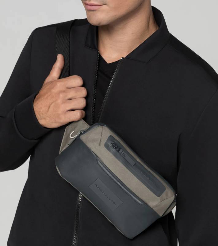 Porsche Design Urban Eco Belt Bag Pánská ledvinka šedá