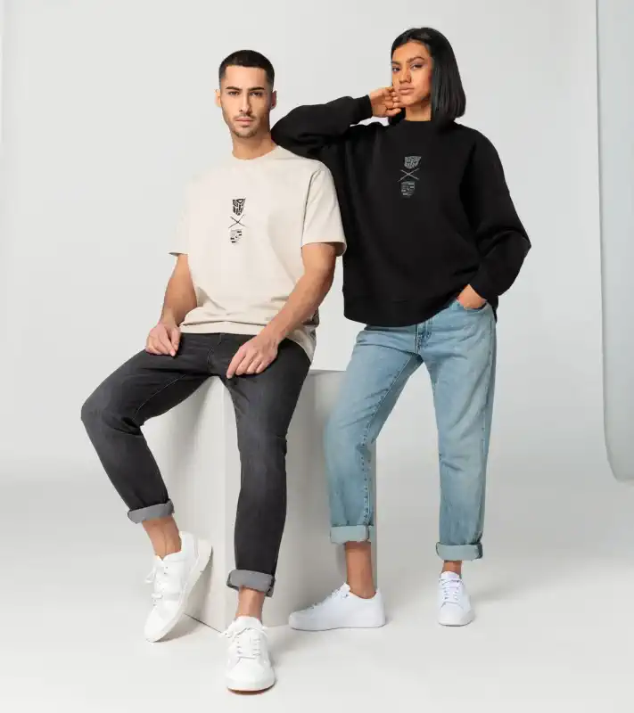 PORSCHE DESIGN – Transformers triko, béžová barva