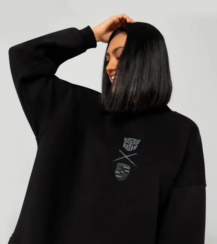 Porsche Sweatshirt – Transformers mikina černá