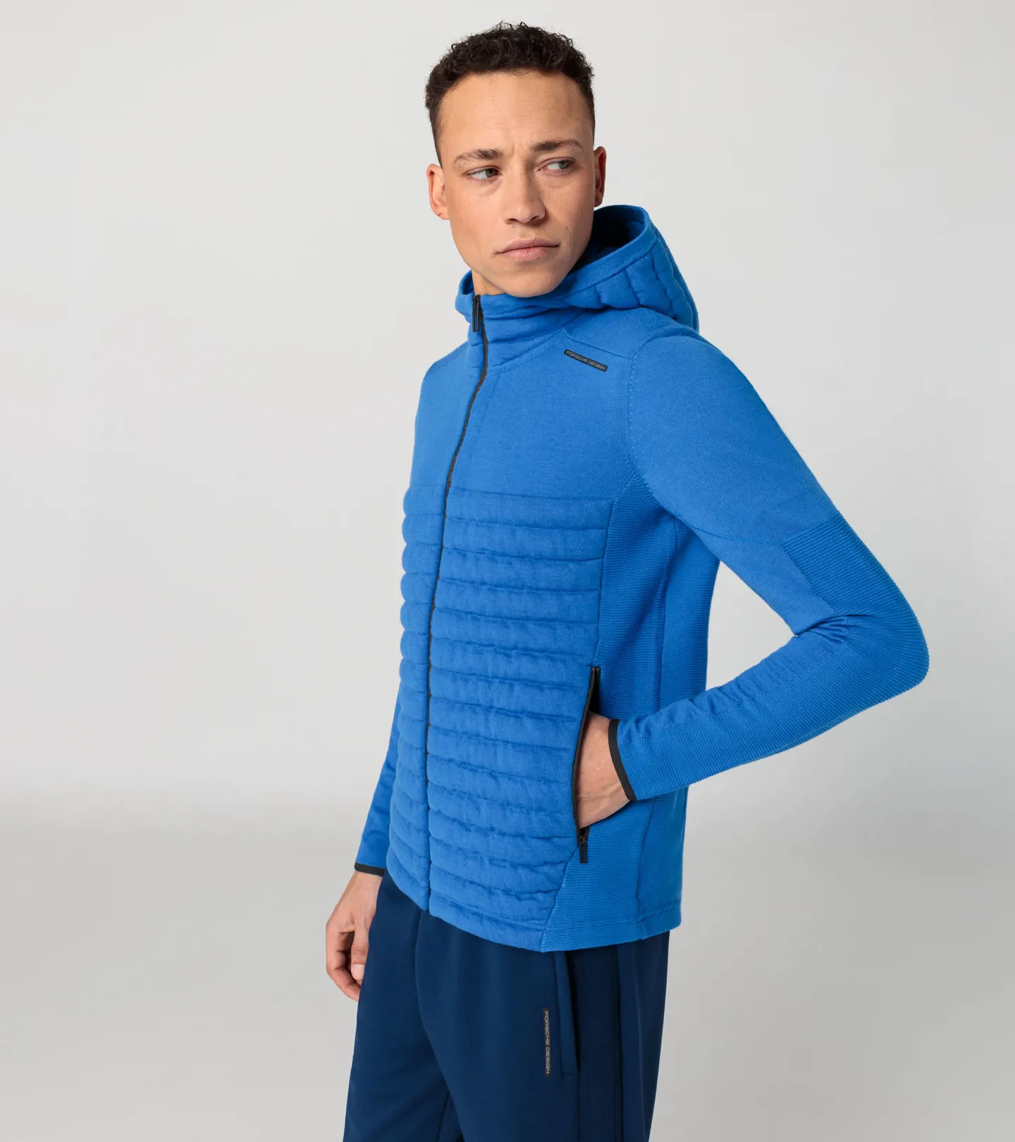 PORSCHE DESIGN Polar Jacket Lehká podzimní jarní bunda s merino vláknem ultra modrá