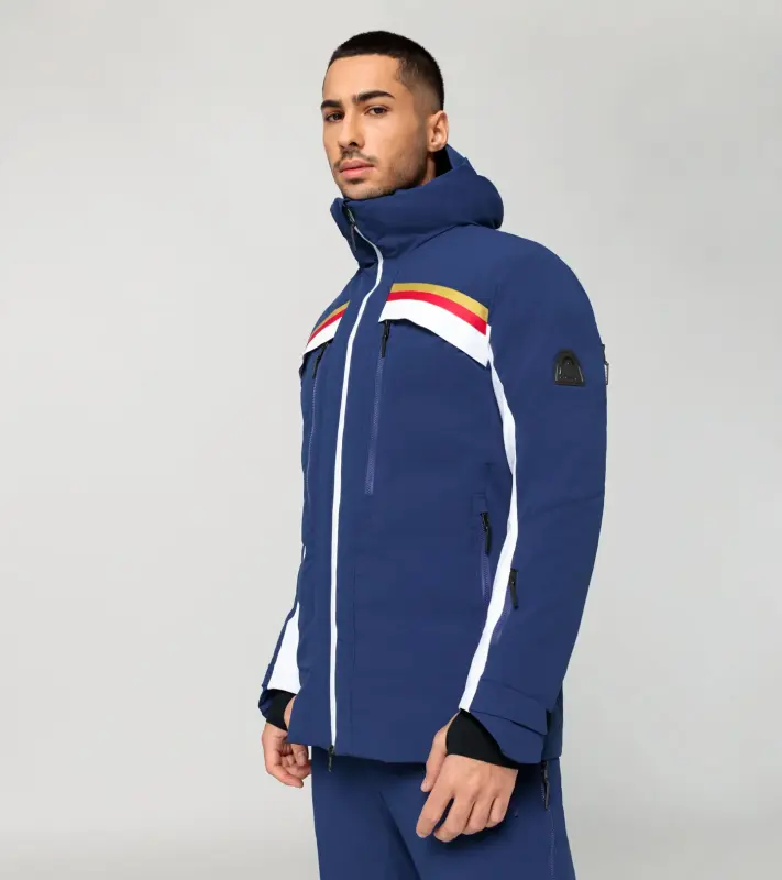 PORSCHE HEAD Dakar Ski Jacket Bunda lyžařská modrobílá Porsche 953