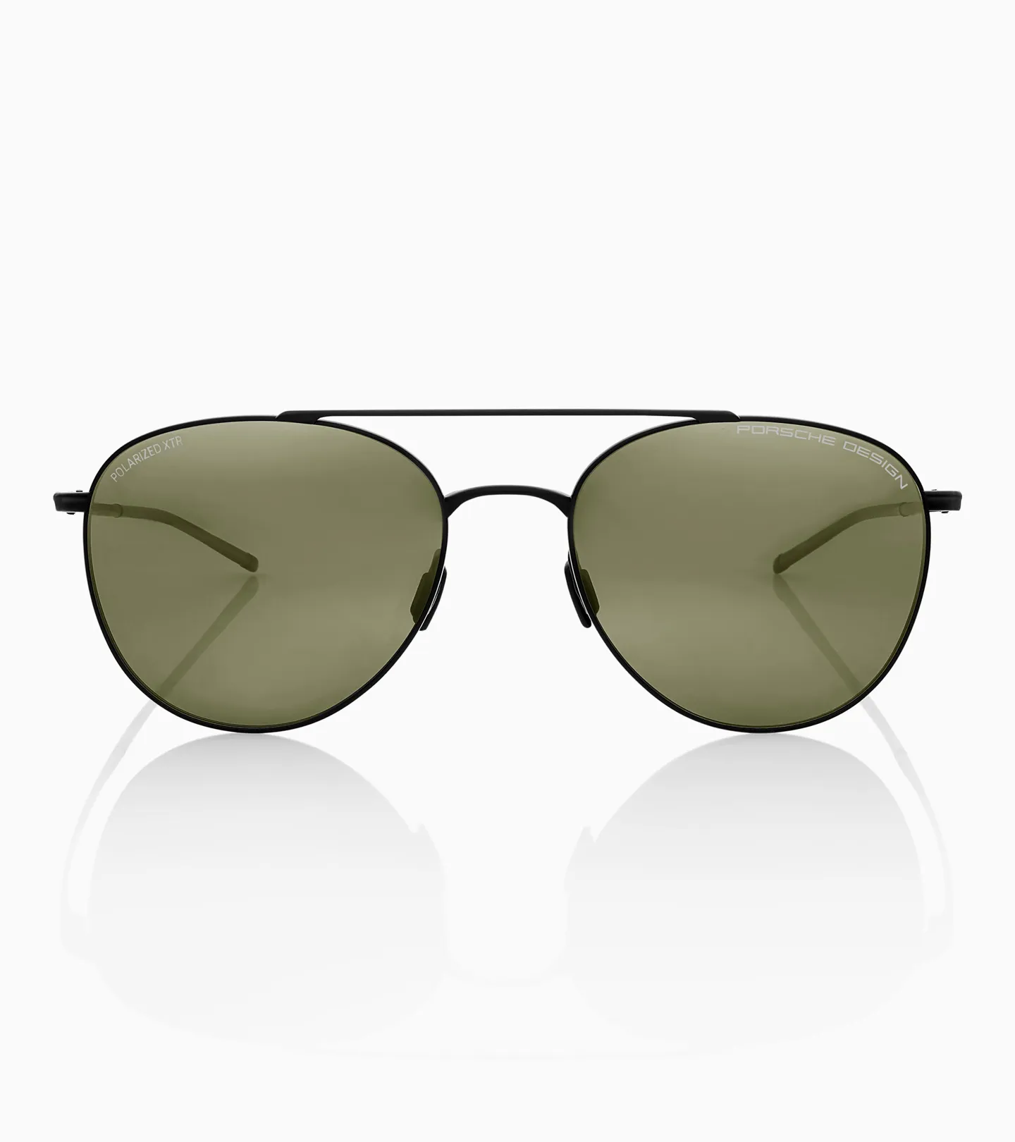 PORSCHE DESIGN Sunglasses P´8947 Sluneční brýle černé se zeleným gradientem polarizované