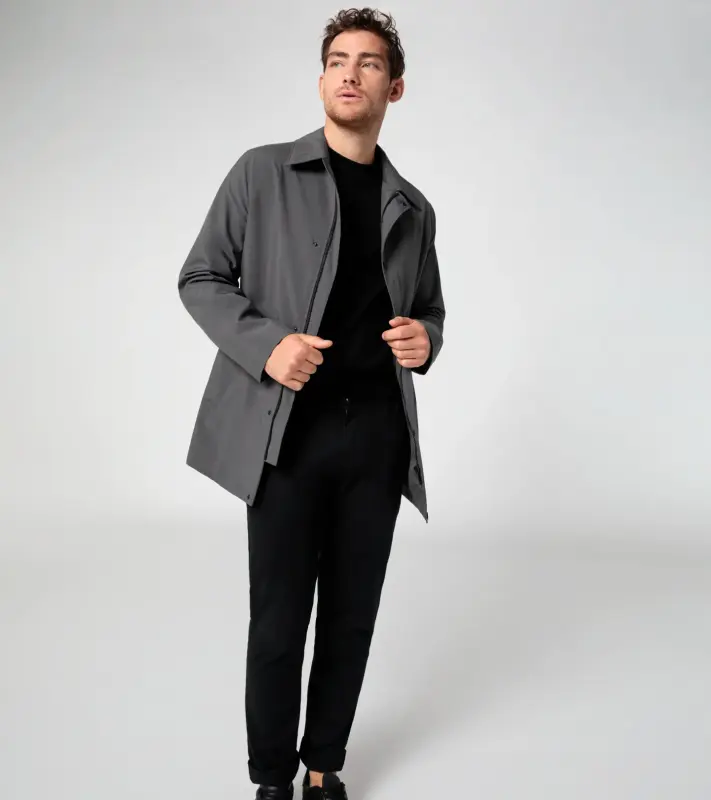 PORSCHE DESIGN Active travel coat Kabát pro všechny příležitosti antracitově šedá
