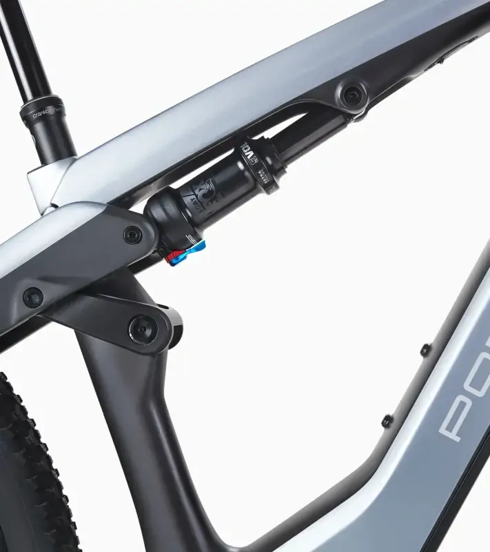 PORSCHE eBike Cross 3rd Gen Jízdní horské elektrokolo karbonový rám stříbrná
