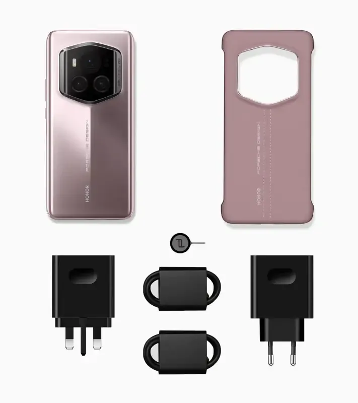 Porsche Design HONOR MAGIC6 RSR smartphone, frozenmetallic
