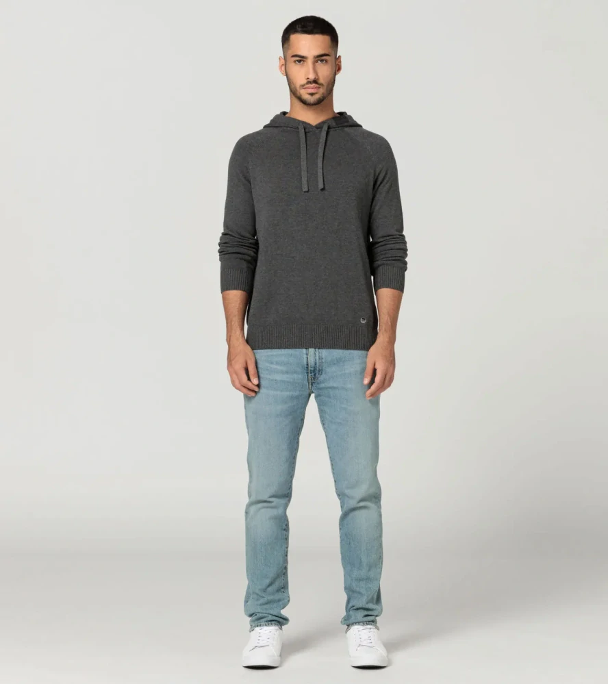 PORSCHE Unisex knitted sweater 60Y Porsche 911 Svetr pletený s kapucí šedá