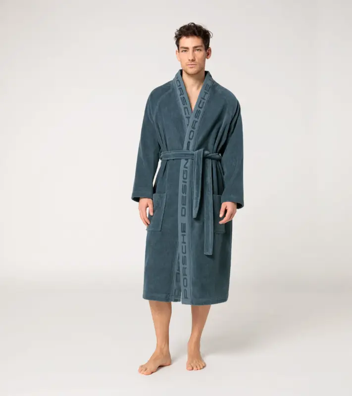 PORSCHE DESIGN Bathrobe Župan petrolejová modrá