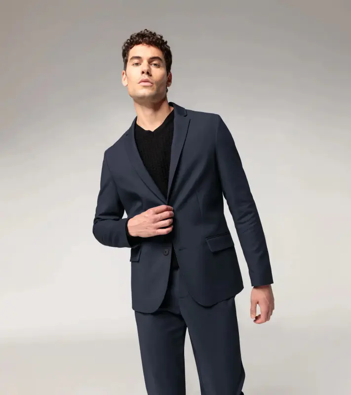 PORSCHE DESIGN Packable Travel Blazer Blejzr sportovní sako tmavě modrá