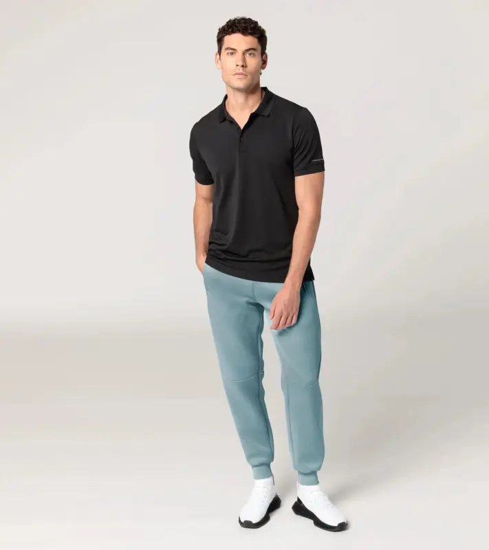 PORSCHE DESIGN Sweat Pants Kalhoty volnočasové sport fitness mentolová zelená