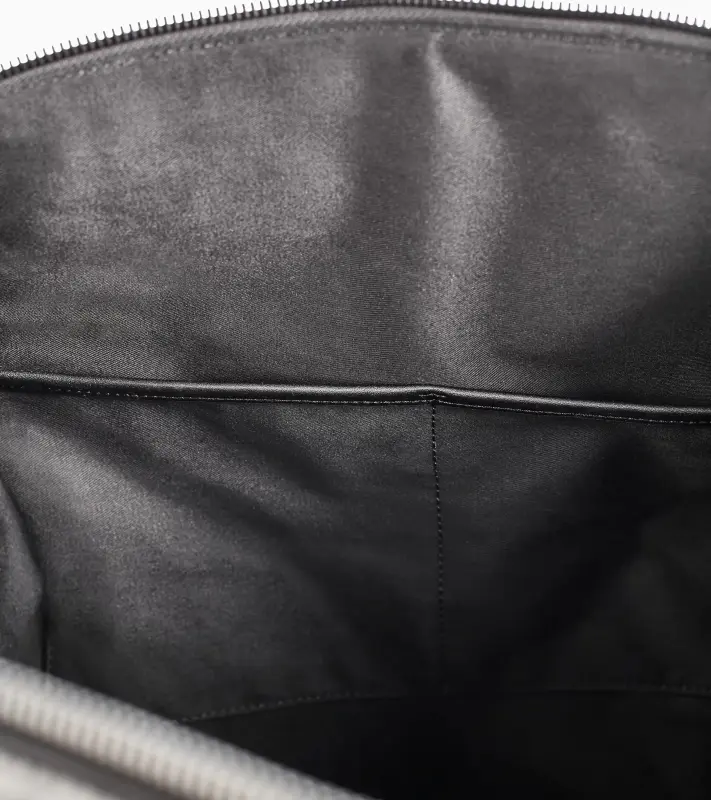 PORSCHE Heritage Weekender Bag 992 50Y Turbo Limited Edition Taška na cestování v ikonickém kostkovaném vzoru šedých odstínů