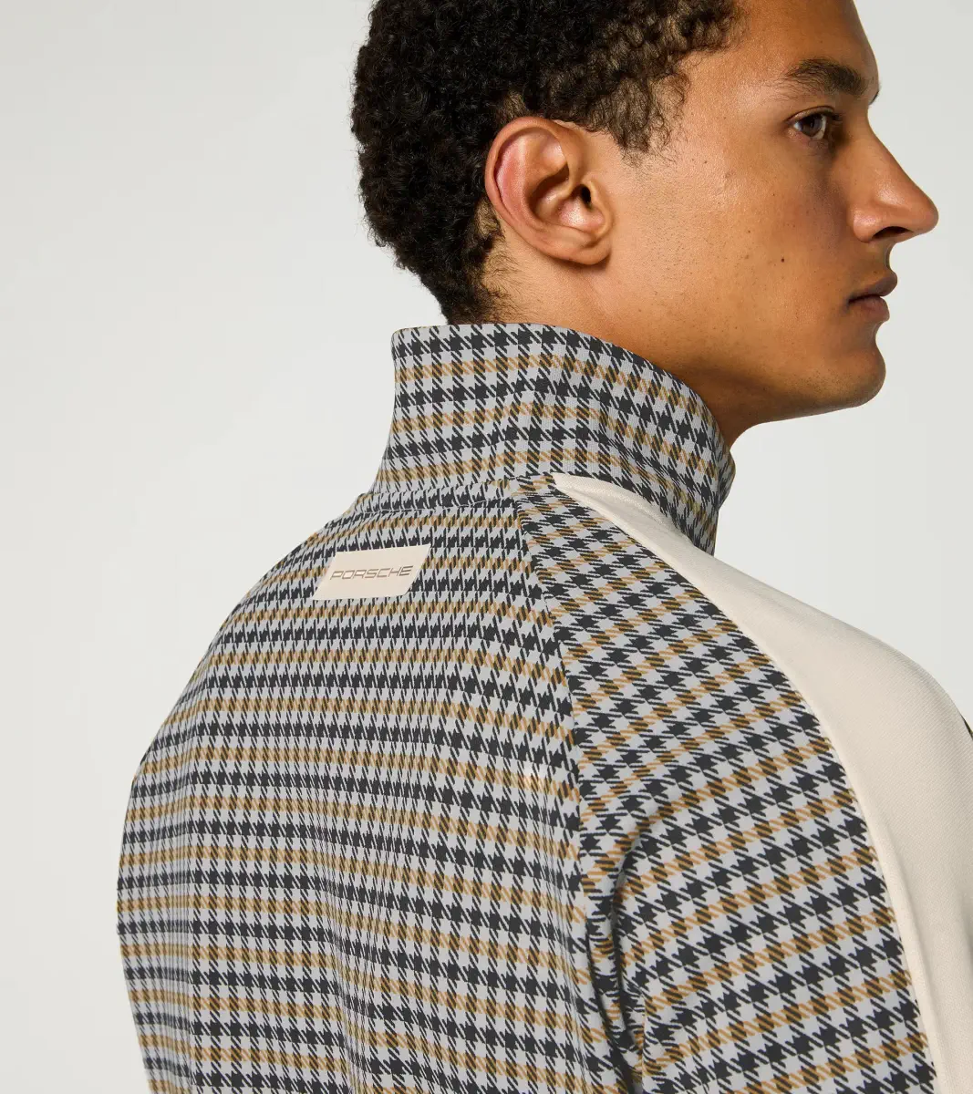 PORSCHE Tracksuit Jacket – 911 Targa 60Y bunda se vzorem Pepita