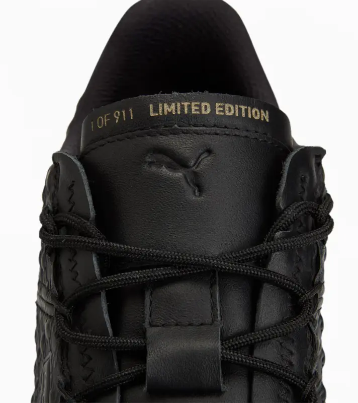 PORSCHE DESIGN Xetic V Pepita Sneakers Obuv volnočasová sportovní kožená odlehčená černá