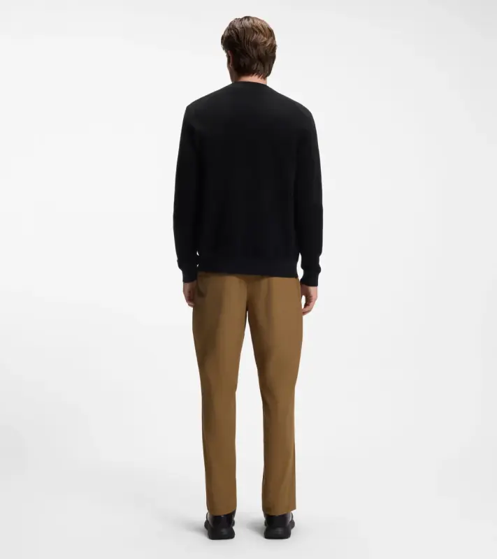 PORSCHE DESIGN Zip-up Cardigan with logo Porsche x BOSS Svetr rozepínací kardigan žakárový s reliéfním logem v černé
