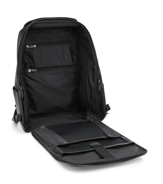 Porsche Design ROADSTER LEATHER BACKPACK M Batoh batůžek kožený černá black