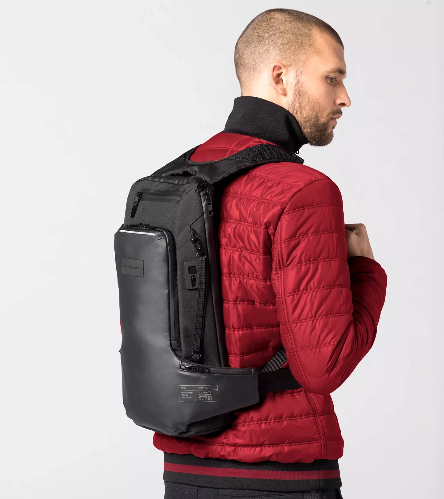 Porsche Design Urban Eco Cycling Backpack Batoh na záda cyklistický černý black