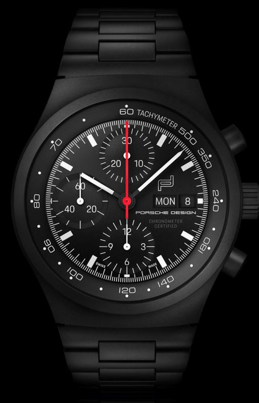 Porsche Design Chronograph 1 - ALL BLACK pánské hodinky