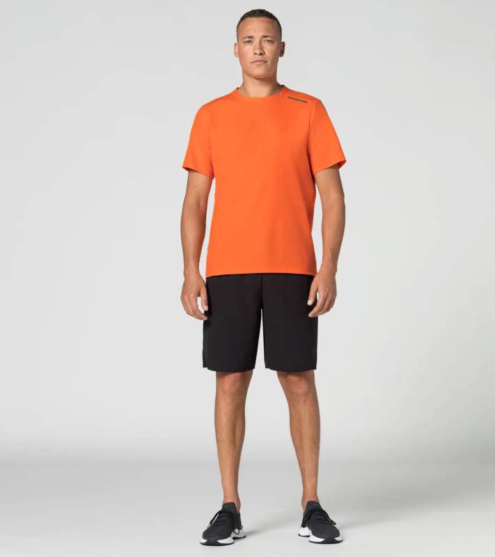 PORSCHE DESIGN Active T-Shirt Funkční tričko oranžové