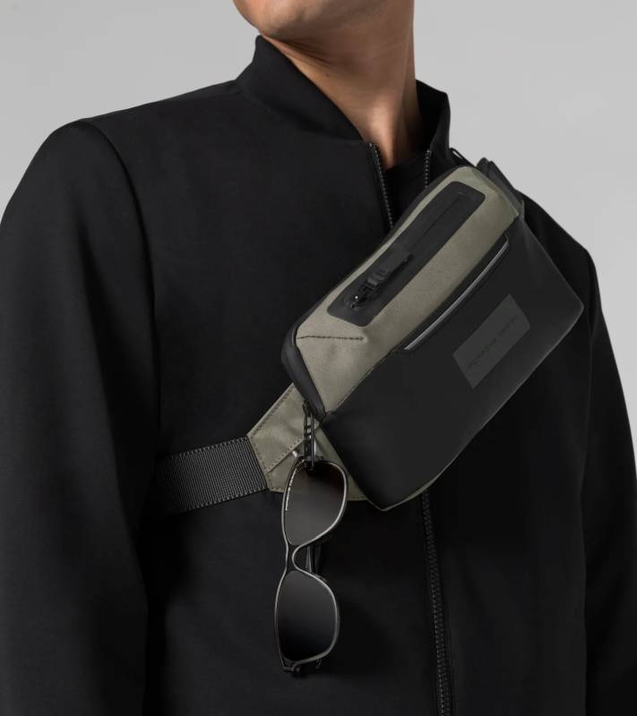 Porsche Design Urban Eco Belt Bag Pánská ledvinka šedá