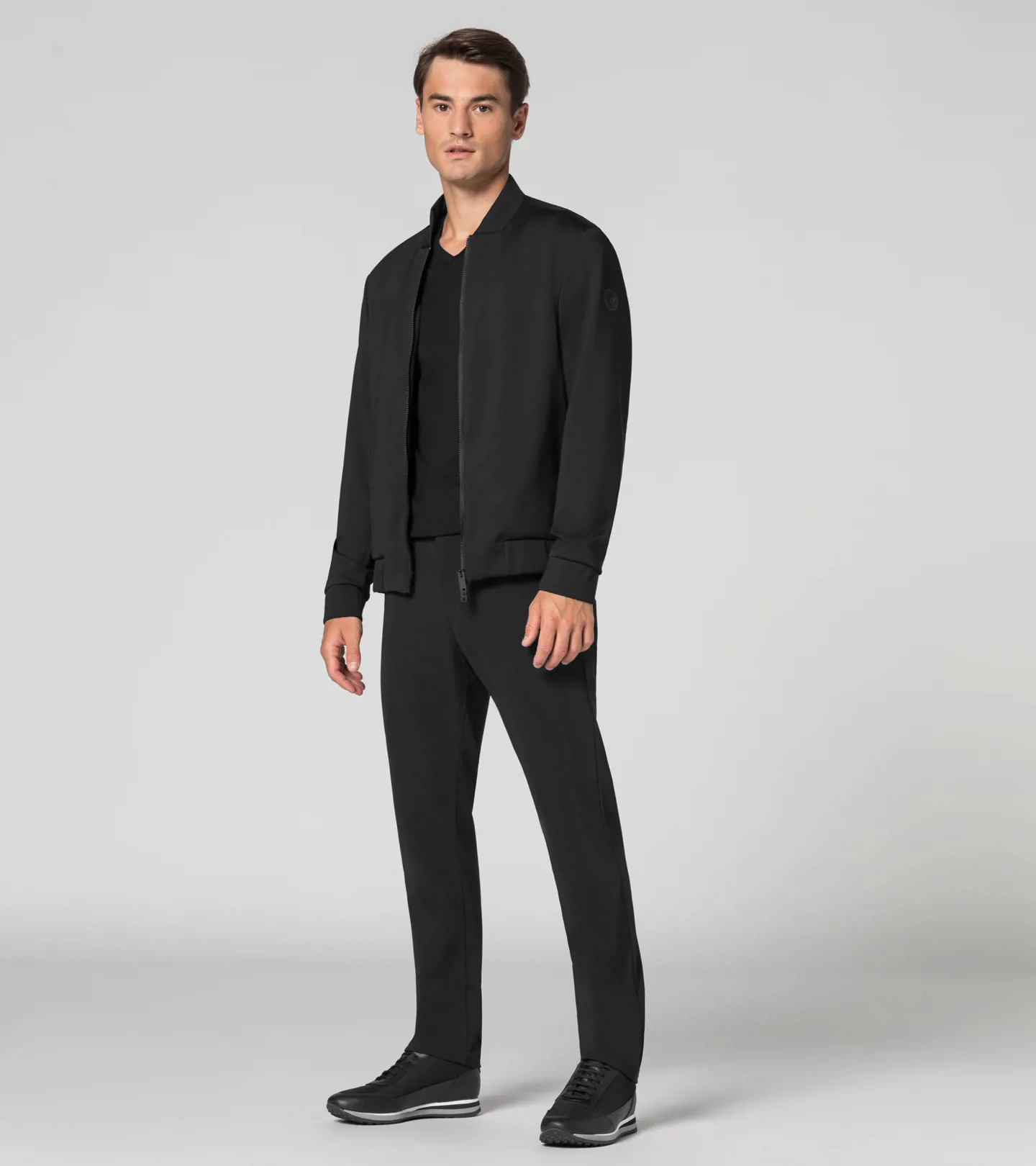 PORSCHE DESIGN Active Blouson Lehká módní bunda černá