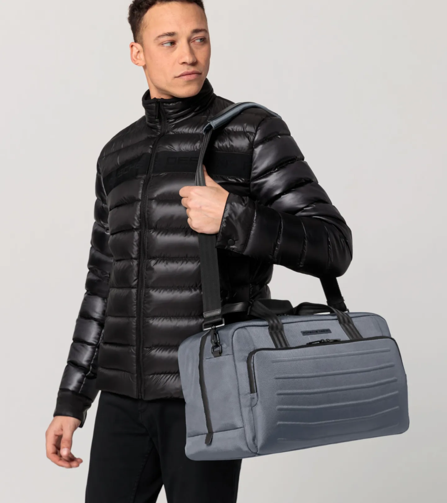 Porsche Design Roadster Pro Weekender S cestovní taška šedá