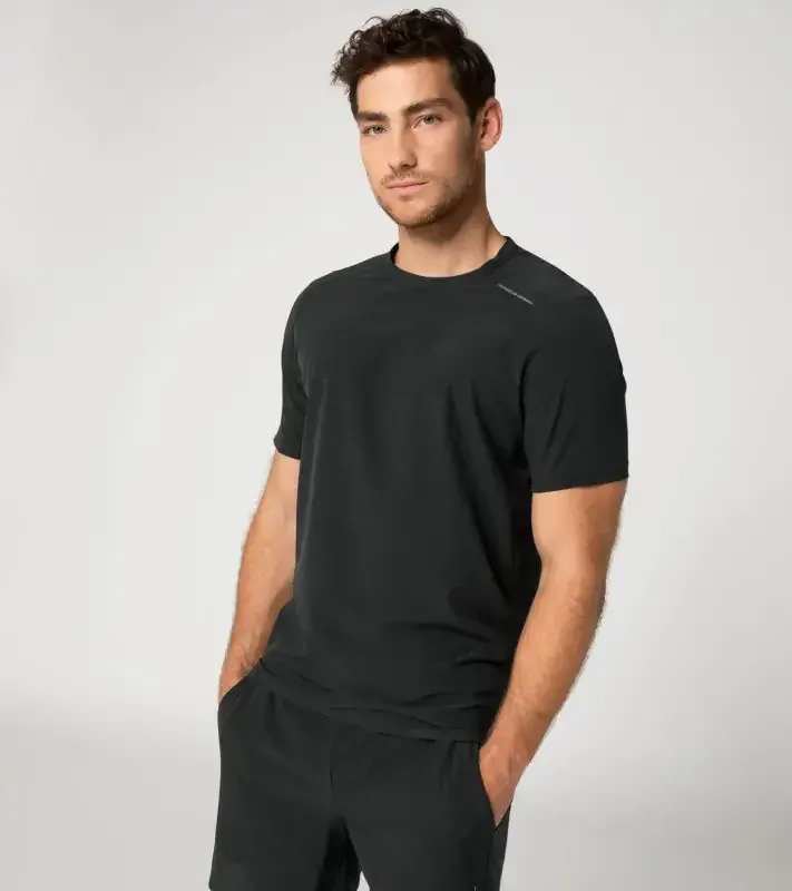 PORSCHE DESIGN Active T-shirt Tričko sportovní funkční černá