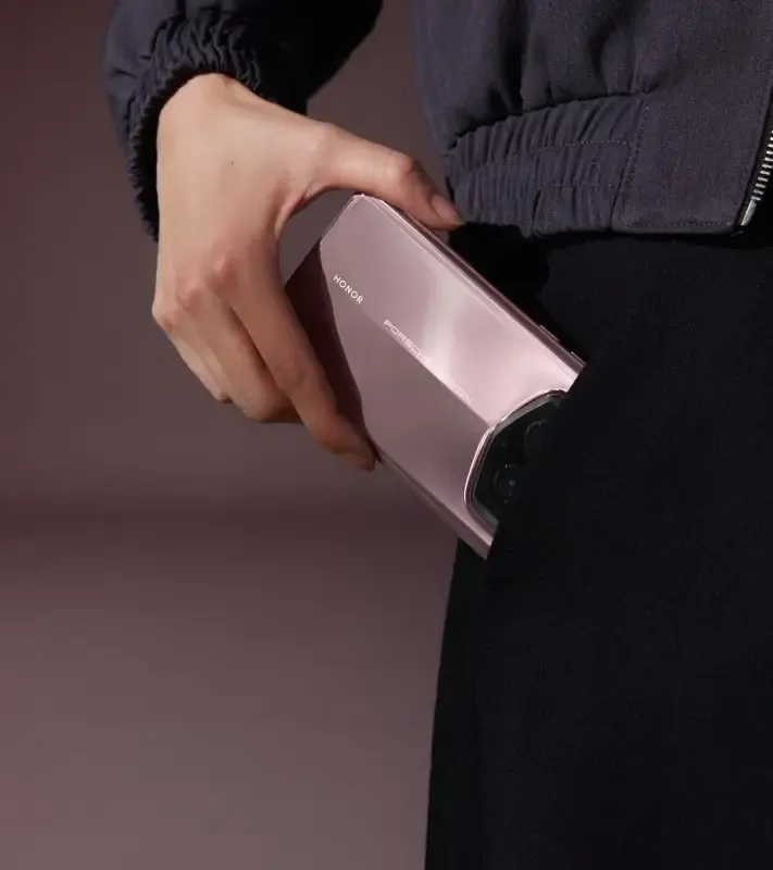 Porsche Design HONOR MAGIC6 RSR smartphone, frozenmetallic
