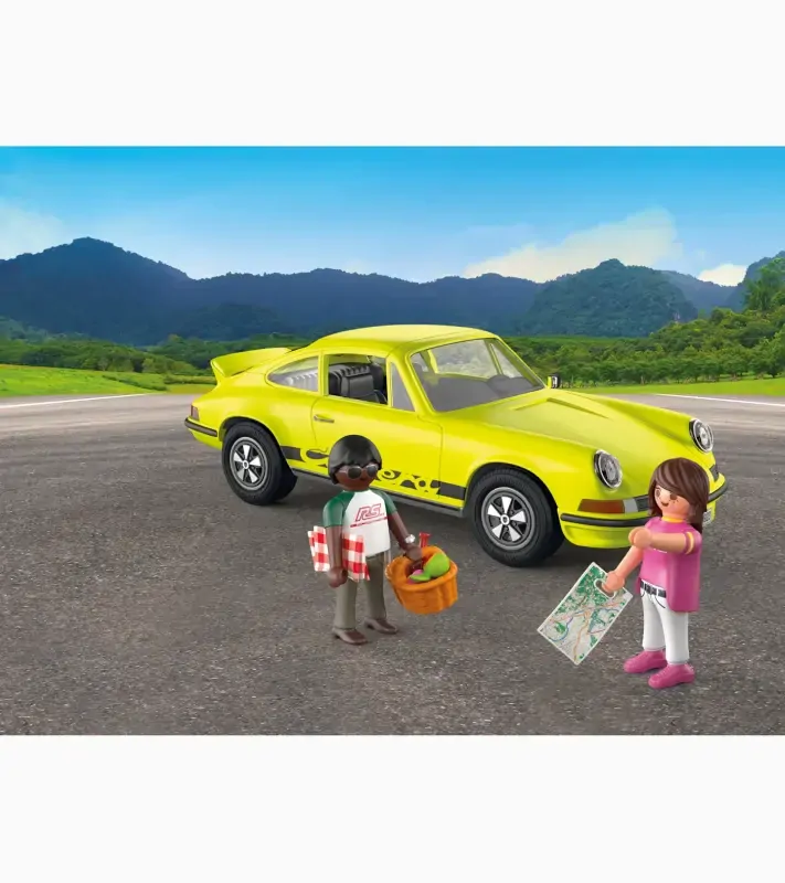 PORSCHE PLAYMOBIL® 911 Carrera RS 2.7 Model auta stavebnice 39 dílů s doplňky žlutá