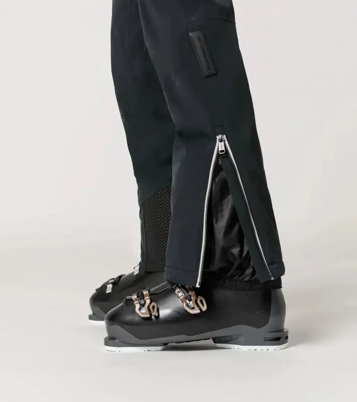 PORSCHE HEAD Women's Ski Trousers Turbo No. 1 Kalhoty lyžařské dámské s vysokým pasem černá