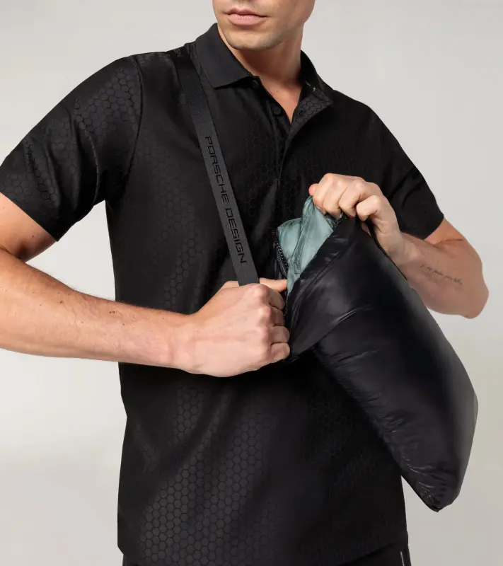 PORSCHE DESIGN Light padded jacket Bunda odlehčená prošívaná mořská zelená
