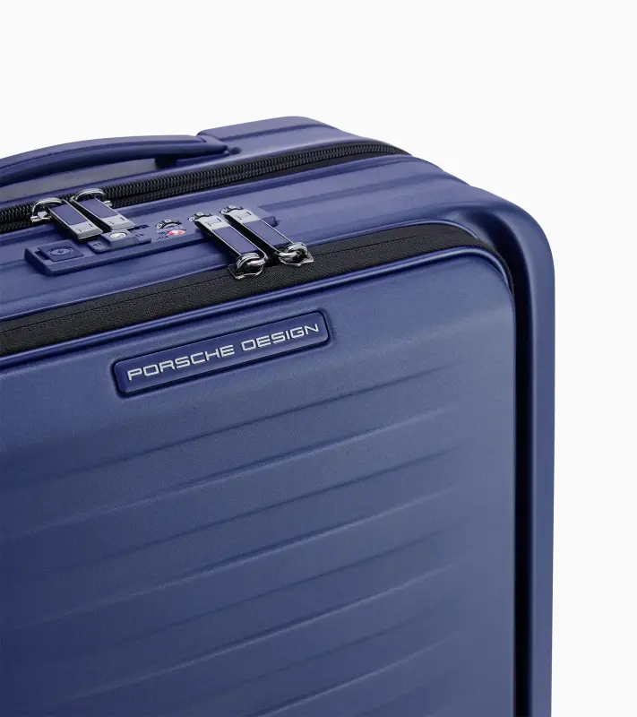 PORSCHE DESIGN Roadster Hardcase Business Trolley S Zavazadlo kufr  cestovní manažerský skořepinový matný modrý USB TSA