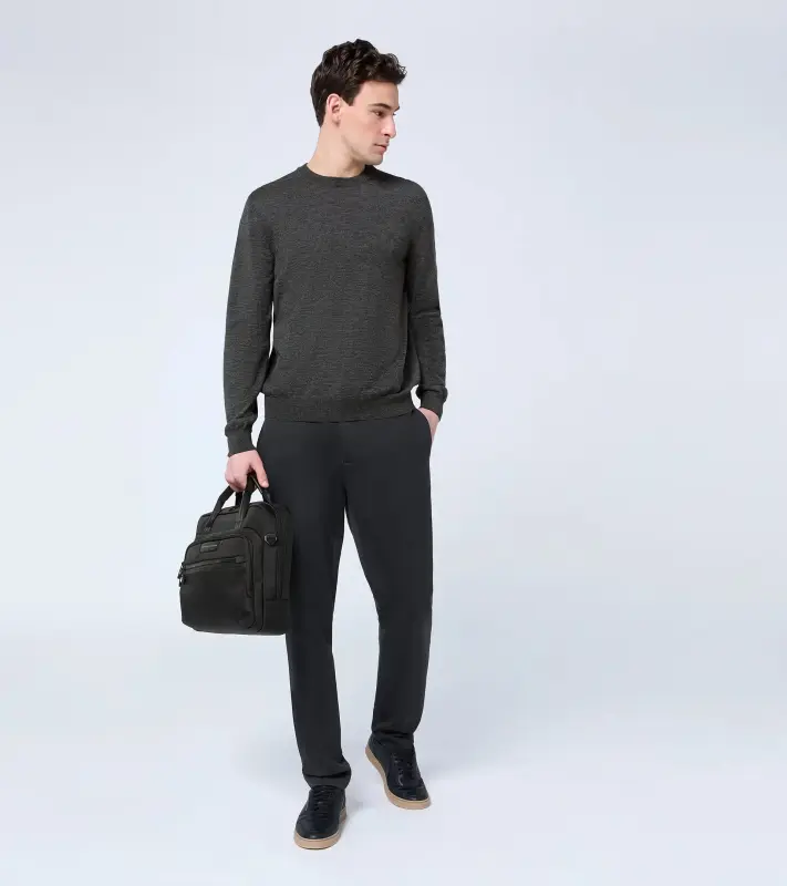 PORSCHE DESIGN Roadster Nylon Briefcase Taška aktovka manažerská s přihrádkou na notebook 15,6" černá