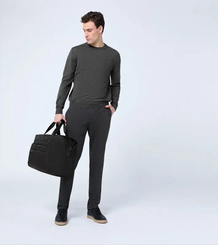 PORSCHE DESIGN Roadster Nylon Weekender Taška cestovní velká manažerská s organizérem černá