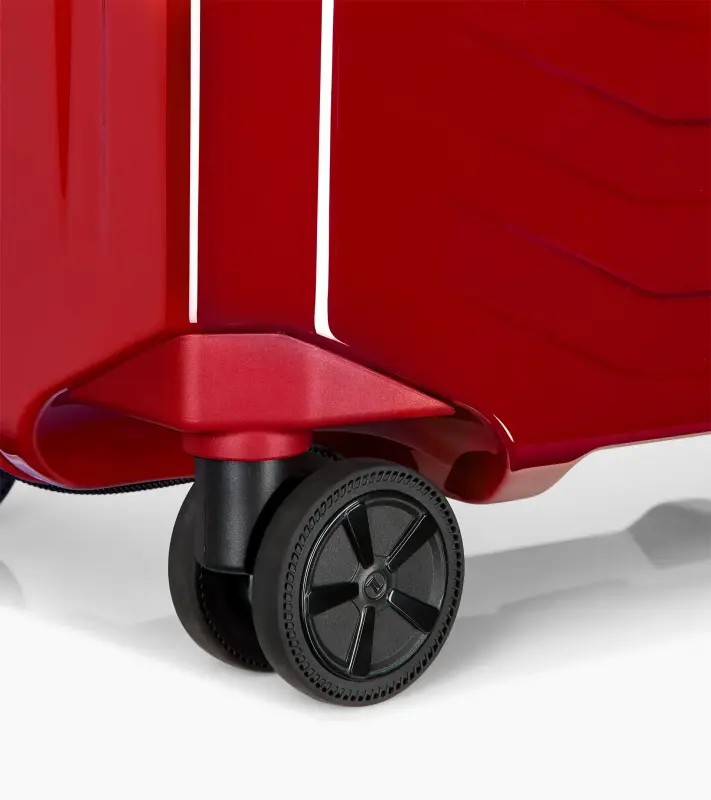 PORSCHE DESIGN Roadster Hardcase Trolley L Kufr cestovní zavazadlo lehké skořepinové TSA červené lesklé