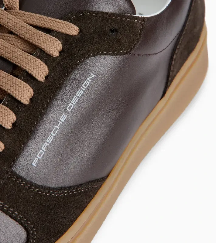 PORSCHE DESIGN Gumsole Sneaker Obuv teniska volnočasová sportovního střihu tmavě hnědá