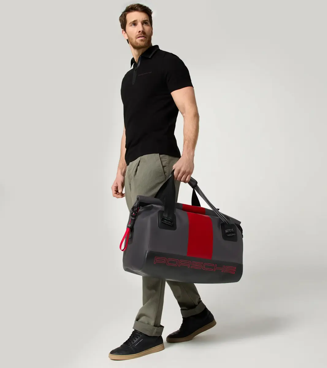 PORSCHE Travel bag - 911 GT3 S/C cestovní taška s popruhy černá