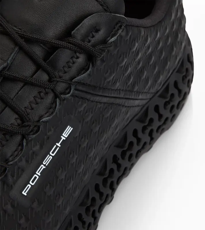 PORSCHE DESIGN Xetic V Pepita Sneakers Obuv volnočasová sportovní kožená odlehčená černá