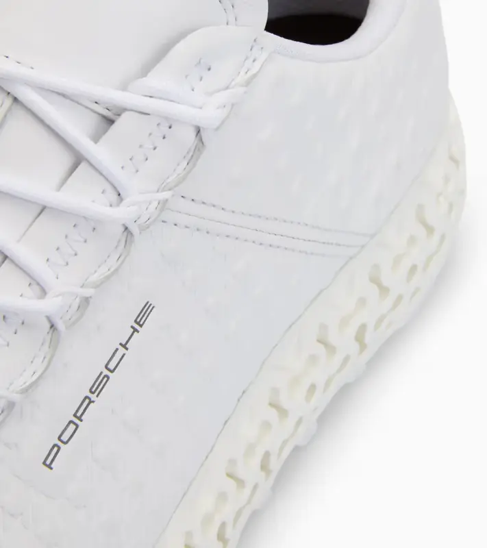 PORSCHE DESIGN Xetic V Pepita Sneakers Obuv volnočasová sportovní kožená odlehčená bílá