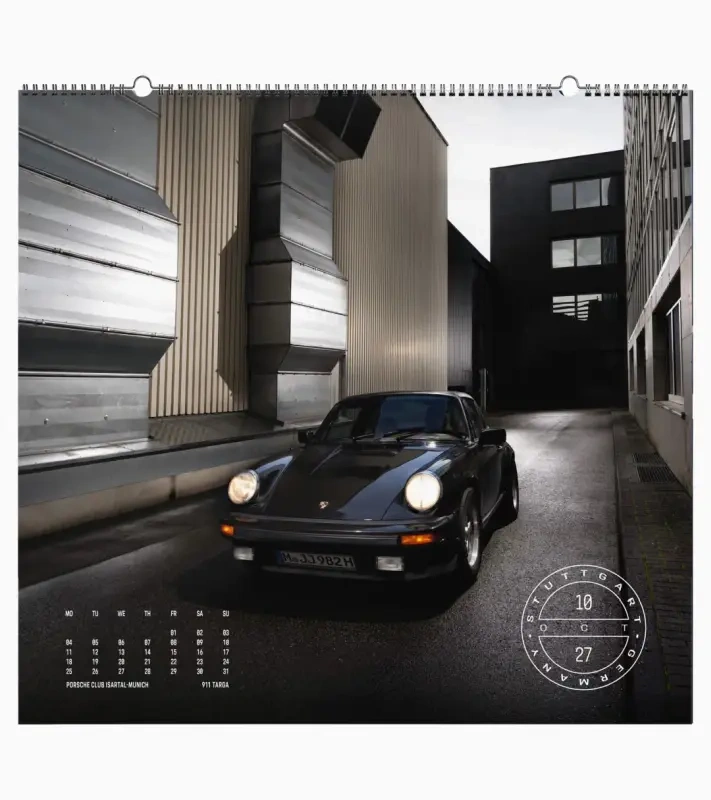 PORSCHE Calendar 2027 “Bonded By The Road. United By Passion” Kalendář nástěnný 2027