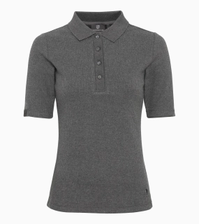 PORSCHE DESIGN Women's polo shirt 60Y Porsche 911 Tričko dámské s límečkem a knoflíky šedá