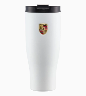PORSCHE XL thermos cup Termoska s logem bílá 900ml